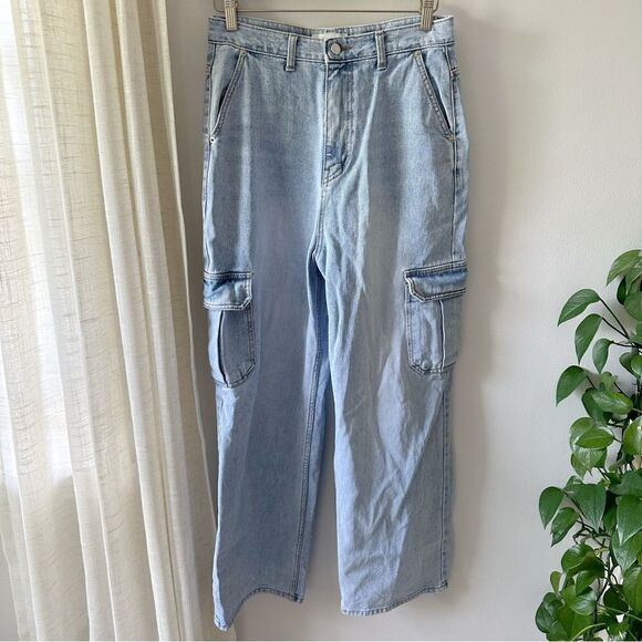 The Frankie Shop Kai Cargo Denim Pants - Picture 4 of 12